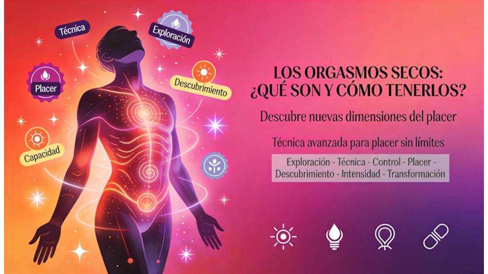 Los orgasmos secos. Qué son y cómo tenerlos?